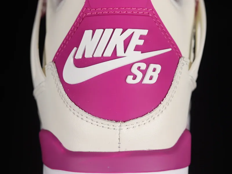 All categories Air Jordan Jordan series basketball shoes Air Jordan 4 Nike SB x Jordan Air Jordan 4 "Sapphire" AJ4 Joe 4 joint white and purple DR5415-105